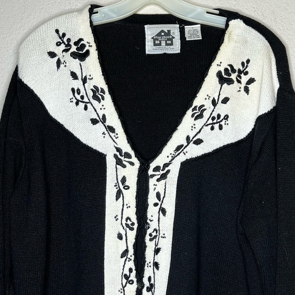 Vintage Storybook Knits Cardigan Sweater - Picture 2 of 7